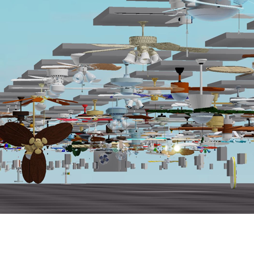 A lot of ceiling fans