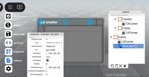 GUI Creator [  not available ] scripts