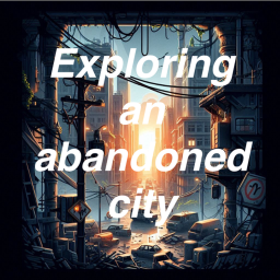 Exploring an  abandoned city