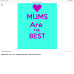 Mums Are The Best