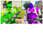 Green gang/ Green aliens united