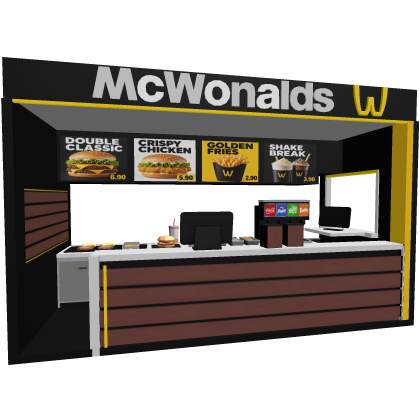 Fast Food Burger Shop Roblox item
