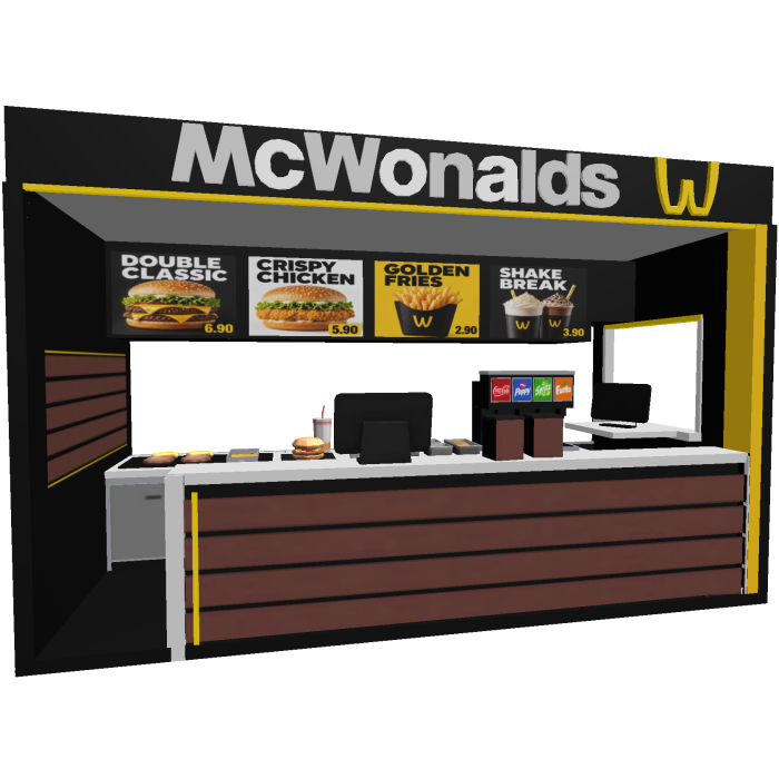Fast Food Burger Shop