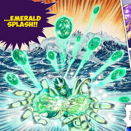 Jojo's Bizarre Adventure Manga - Hierophant Green Roblox decal