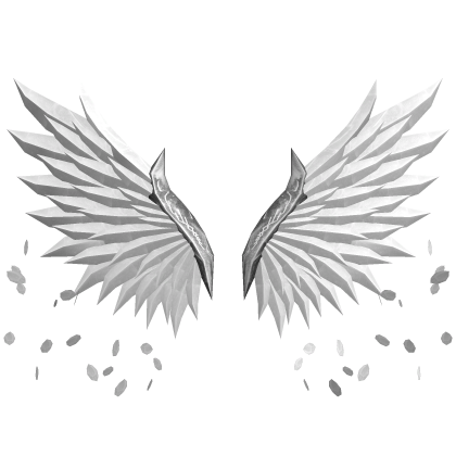 White and Silver Wings