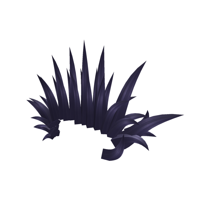 Midngiht Blue Punk Mohawk w Horns