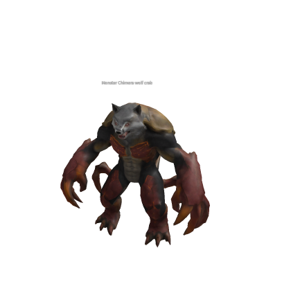 Anomalies Monster Wolfercrab - no script