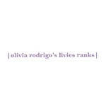 |olivia rodrigo's livies ranks|