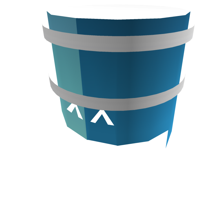 Blue bucket