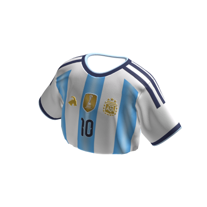 Messi Argentina '26 Cropped Home Football Shirt thumbnail