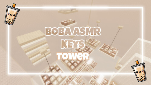 Boba Asmr Keys Tower! 🧋