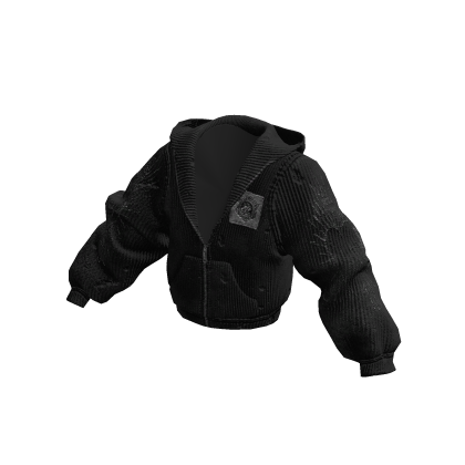Black Archive Distressed Zip Up Hoodie thumbnail