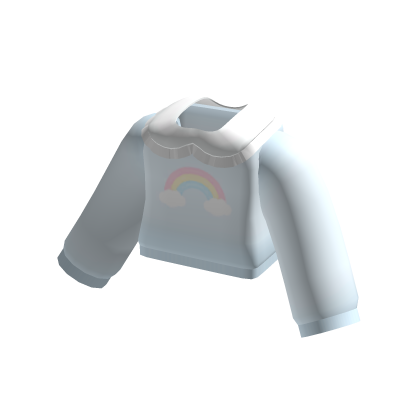 ♡ ꒰ cute kawaii rainbow blue sweater thumbnail