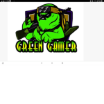 Green ostrich fan group
