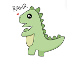 strong dino