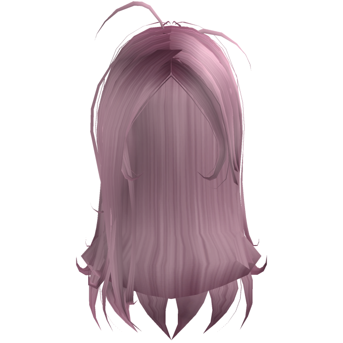 Pastel Pink Scruffy Long Shag