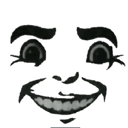 creepy smile2 Roblox decal