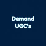 Demand UGC's