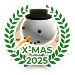 Christmas 2025 Roblox badge thumbnail