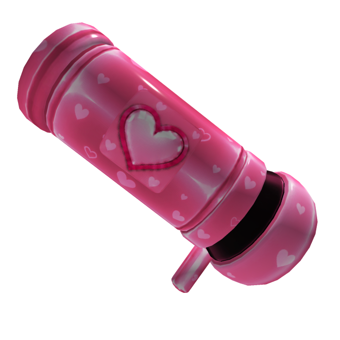 [PBR] Pink Hearts Confetti Cannon [Addon]