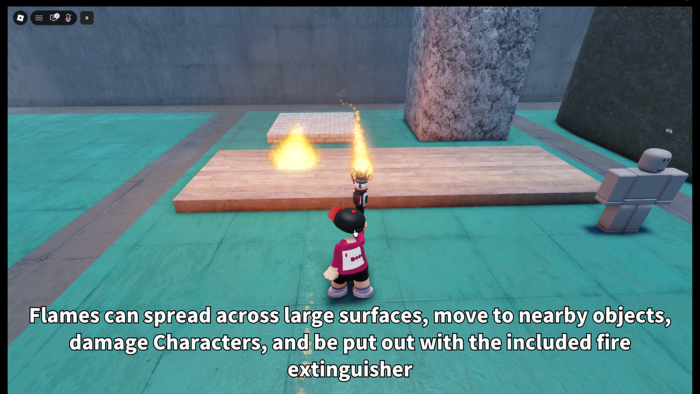 Dynamic Fire Spread & Extinguisher System preview 2