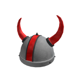 Red Viking Helm