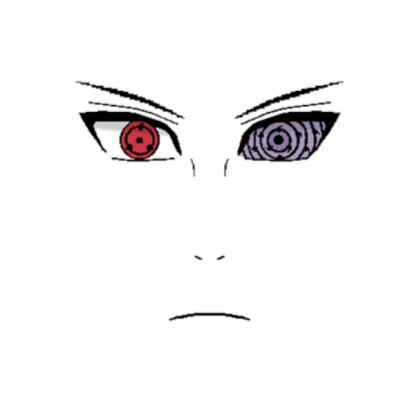 Sharingan & Rinnegan Face Roblox decal