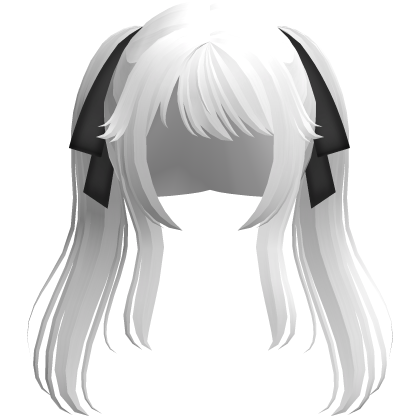 white jirai kei angelic pigtails w ribbons