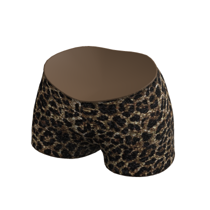 Leopard Sequin Shorts