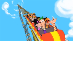 ESCAPE THE ROLLER COASTER!!