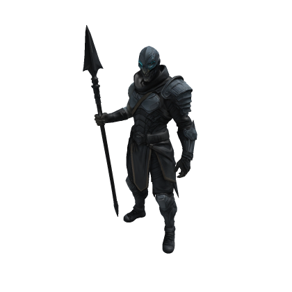 Menacing Alien Spearman