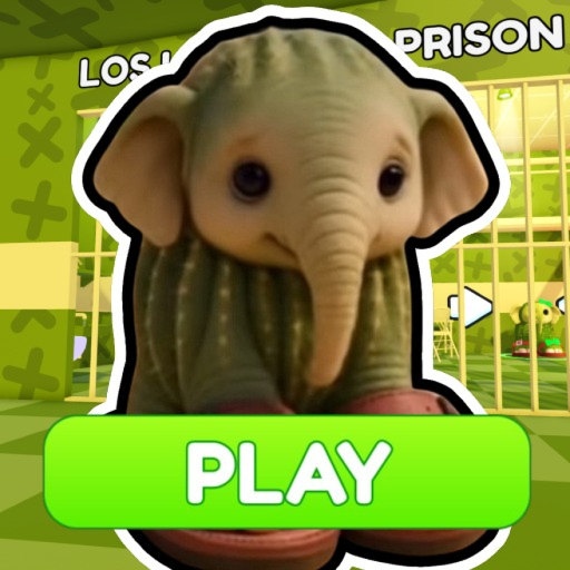 🐘 LOS LIRILITOS PRISON RUN! (Obby) official Roblox game thumbnail