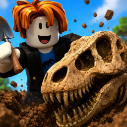 🦖Fossil Simulator🦕 [🪏🥳NEW SHOVEL AND MORE🎉🦖]