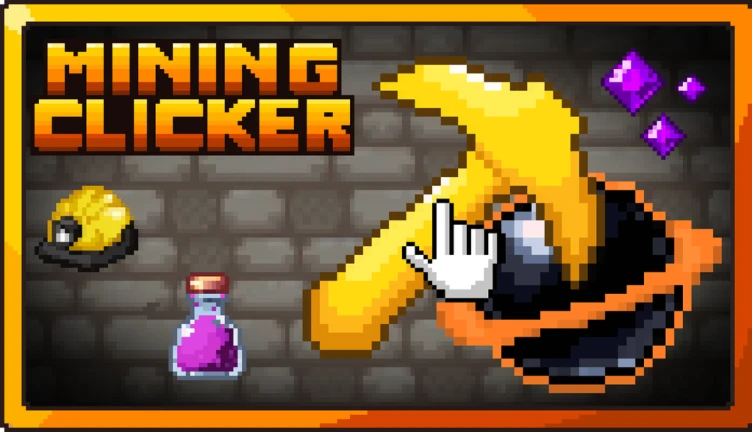 マイニングクリックカー⛏️(NEW MAP&ORES🔥)