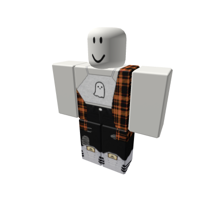 Halloween Ghost Halter W Off The Shoulder Flannel thumbnail