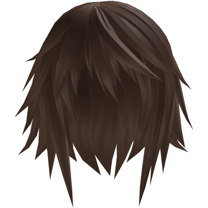 short straight emo hair (light brown)