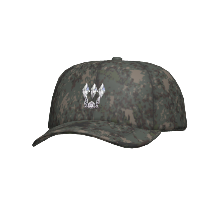 ROKA Korea Captain (CPT) Combat Cap 육군 대위 전투모 