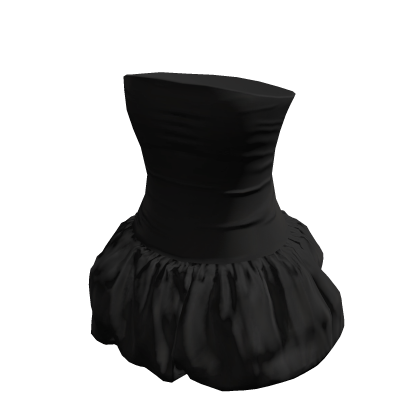 BB Black Tight Balloon Dress