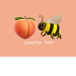 Peachy bee