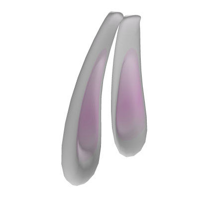 Giant Down Bunny Ears (R6 Hair Fit) Roblox item