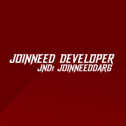JOINNEED | developer Roblox group icon