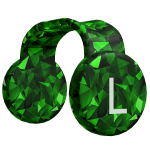 ✅ Green Sparkle Time Headphones