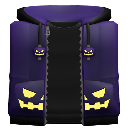 Halloween Purple Pumpkin Hoodie Roblox item