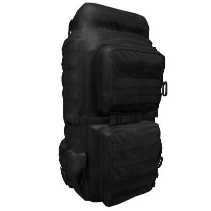 Black Tactical Backpack