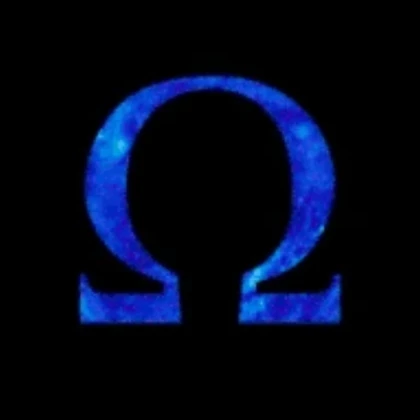 blue absolute infinity symbol