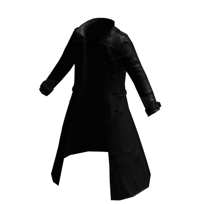 ♾️ Black classic trench coat layered