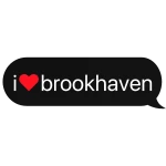 i heart brookhaven text