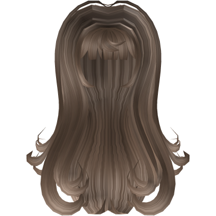 kawaii brown hair perfect for fall, curly ends