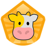 Gold cow