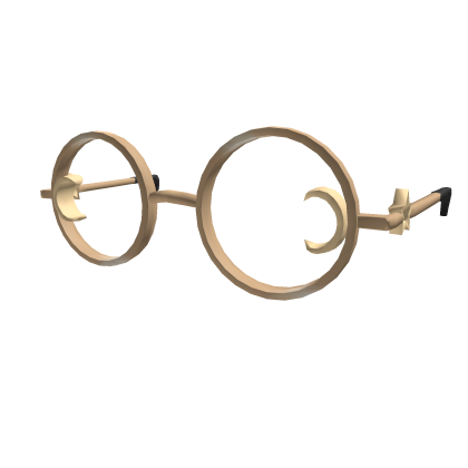 Gold Moon Glasses Roblox item